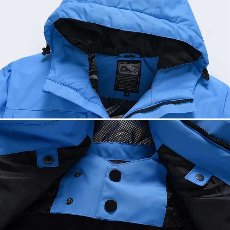 Зимние теплые куртки с капюшоном и штаны женские зимние костюмы Горный Спорт