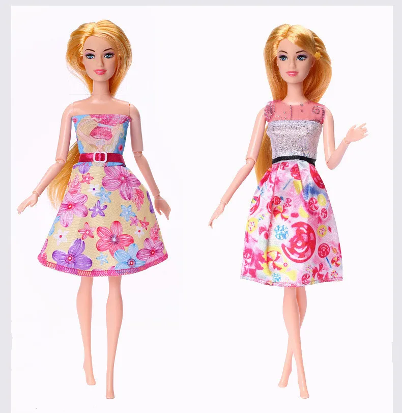 

LX510 красивое модное платье одежда подарки для вашей куклы Барби 1/6 xinyi fr fr2 mizi Mengfan