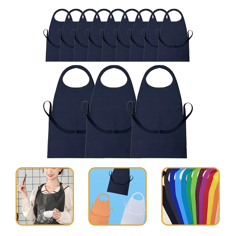 

12Pcs Aprons For Men Aprons Aprons Kids Cooking Aprons Painting Apron for Restaurant Hotel Home