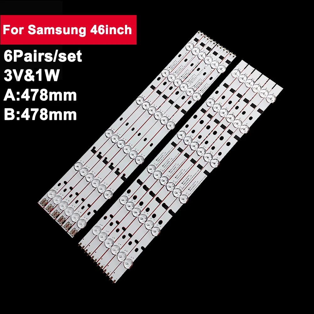 6 пар фотоэлементов для телефона Светодиодная лента-подсветка D1GE-460SCA-R3 UN46EH5300F UE46EH5000K LH46MDCPLGC UE46EH5300W UE46EH5000 LH46MDCPLGC UA46EH5080