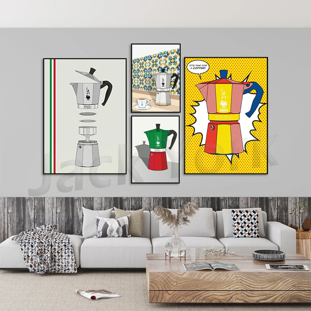 | Italian Poster | Kitchen Wall Art | Italian Kitchen Print | Coffee Gift