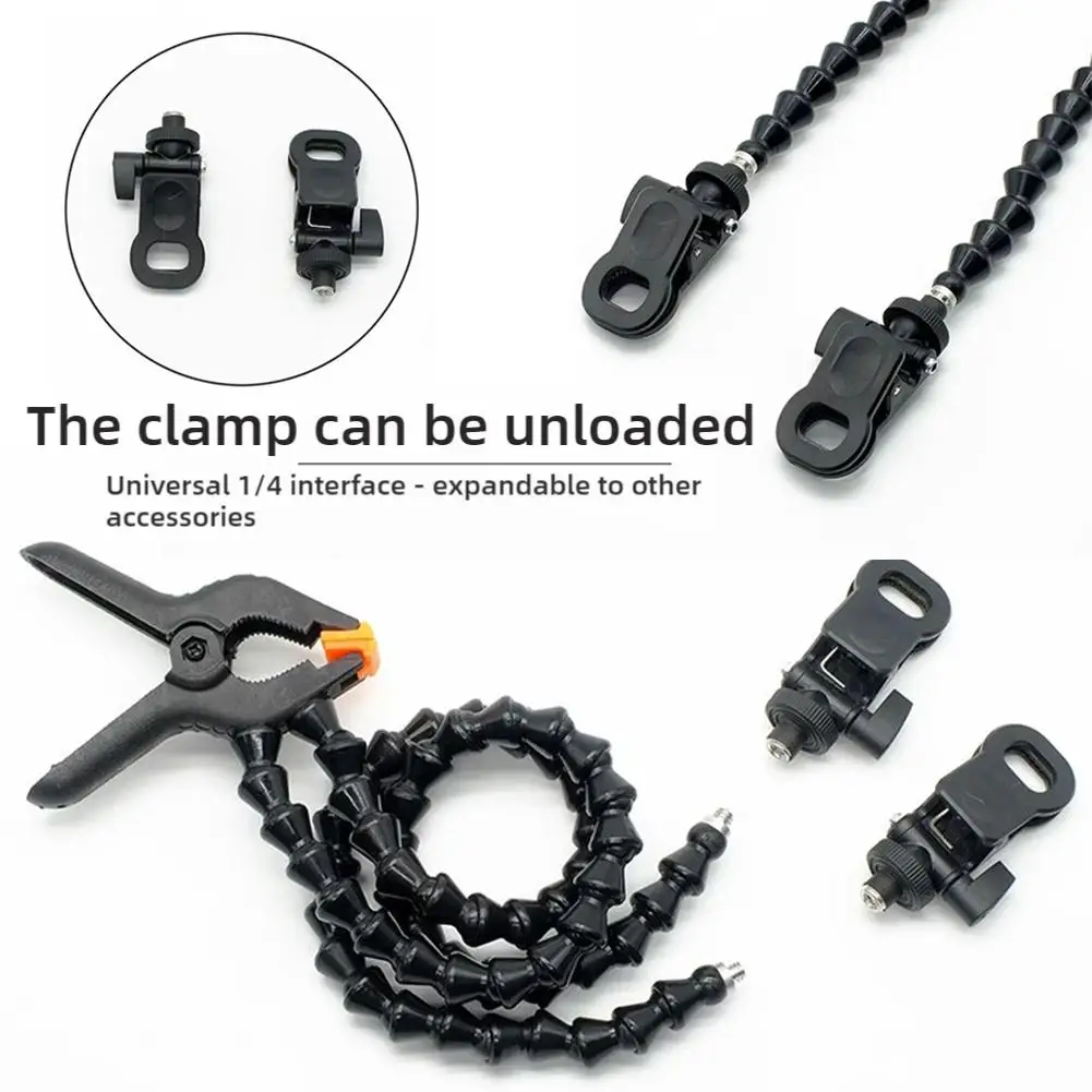 Двойной волшебный зажим для рук макросъемки насекомых цветов инструменты