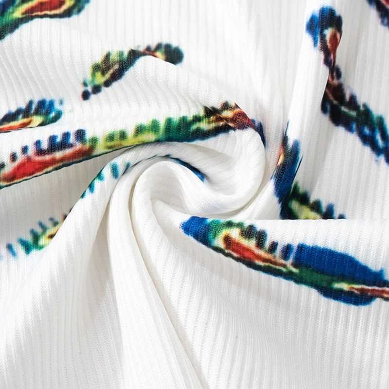 Женский винтажный укороченный топ без рукавов с круглым вырезом |