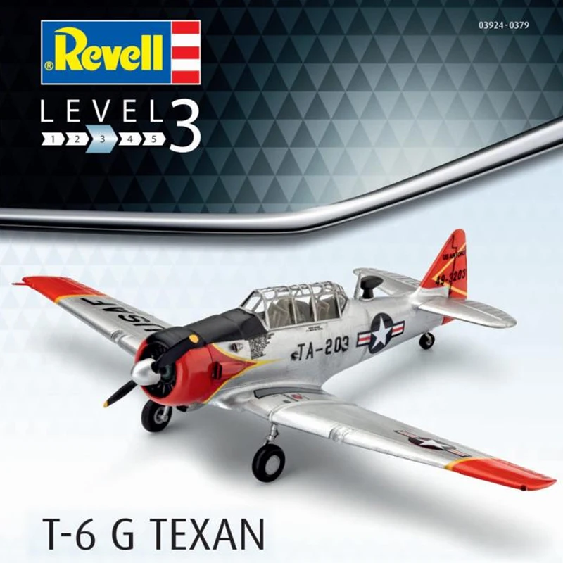 

Assembled Model 1/72 American T-6 G Texas Trainer 03924