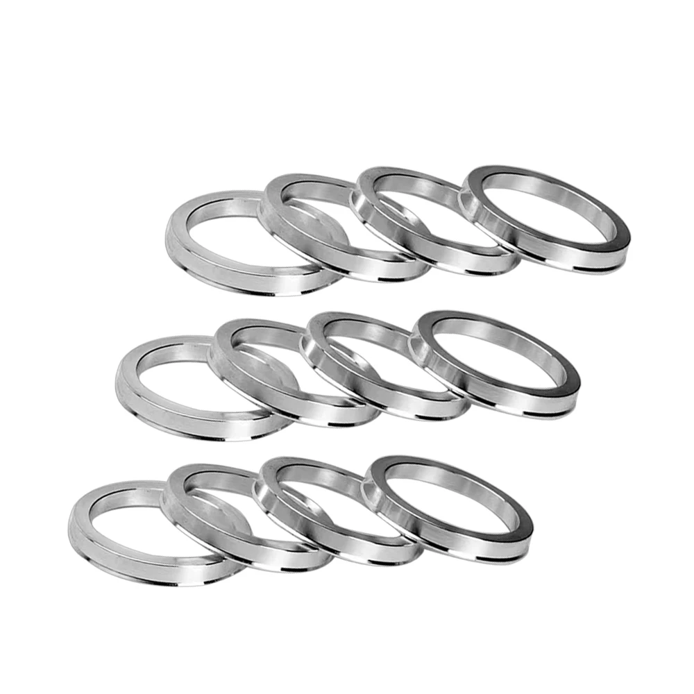 

4pcs Aluminum Car Hub Centric Rings Wheel Bore Center Spacer OD 56.1mm 57.1mm 63.4mm to ID 54.1mm 56.1mm 64.1mm For Universal