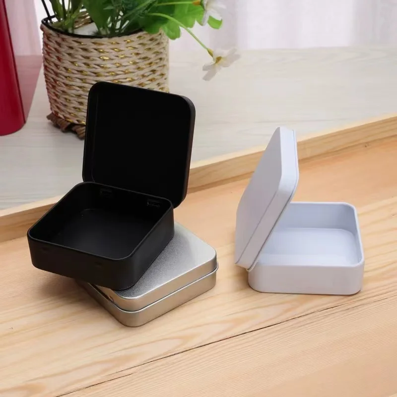 

Organizadores Condoms Storage Pill Box Boite Case Lid Insect Proof Tinplate Anti-dust Clean Keeping Home Dorm Candy Containers