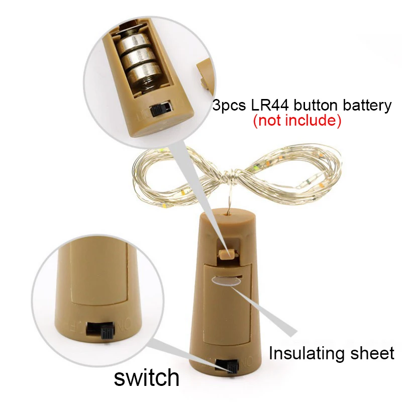 Рисунок 2 - Гирлянда светодиодная на батарейках