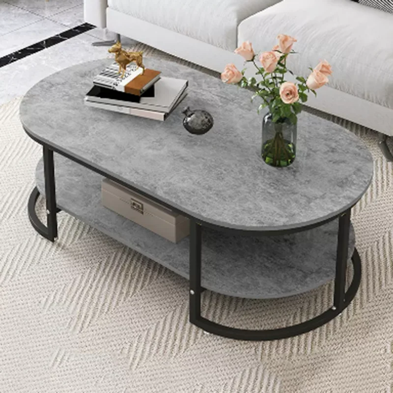 

Living Room Luxury Coffee Tables Round Marble Design Large Aesthetic Coffee Table Mount Entryway Floor Mesa Plegable Furniture