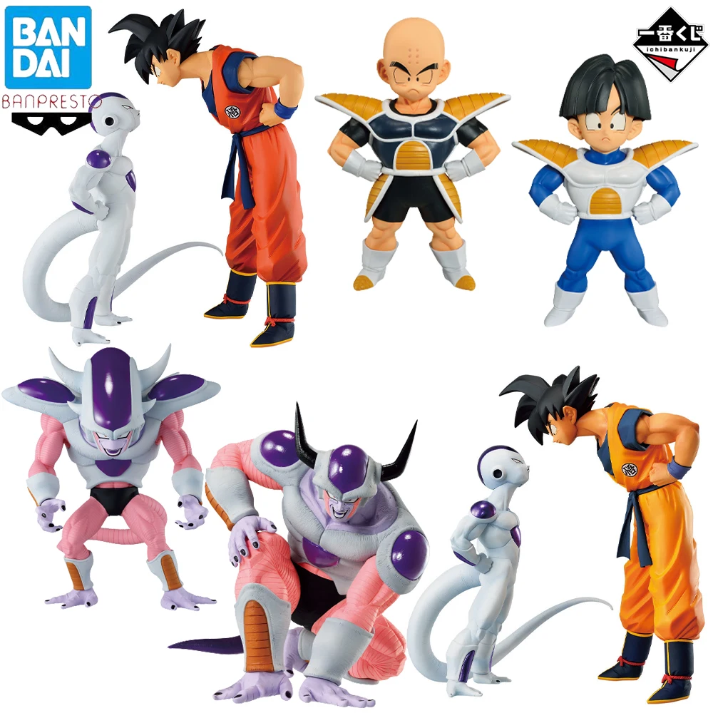 Оригинальные фигурки Banpresto Ichiban Kuji Dragon Ball friezson Gohan Son Goku Krillin игрушки-куклы