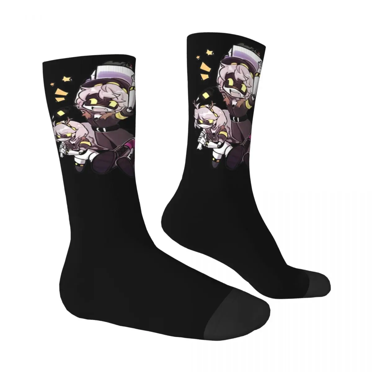 Носки для пар дроны игры Uzi швейцарские чулки весенние повседневные удобные