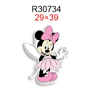 

10Pcs/lots Cute Cartoon Disney Minnie Numbers Theme Planar Resin Flatback for DIY Phone Decorations