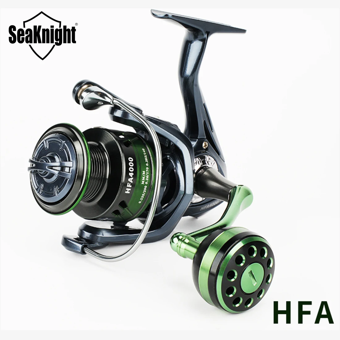 Фото Спиннинговая катушка SEAKNIGHT HFA HFB HFC, мелкая/глубокая шпуля, пляжная катушка, катушка для рок-рыбалки, 10 кг, долговечная катушка для метания, катушка для карпа №5