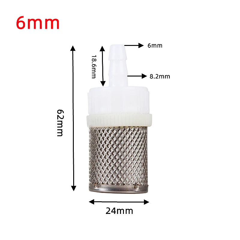 

Фильтр для шланга из нержавеющей стали 4-20 мм