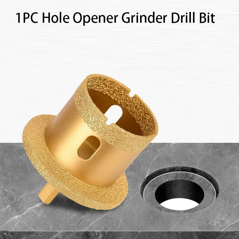 1 шт. шлифовальная машина для открывания отверстий сверло паяное алмазное пила