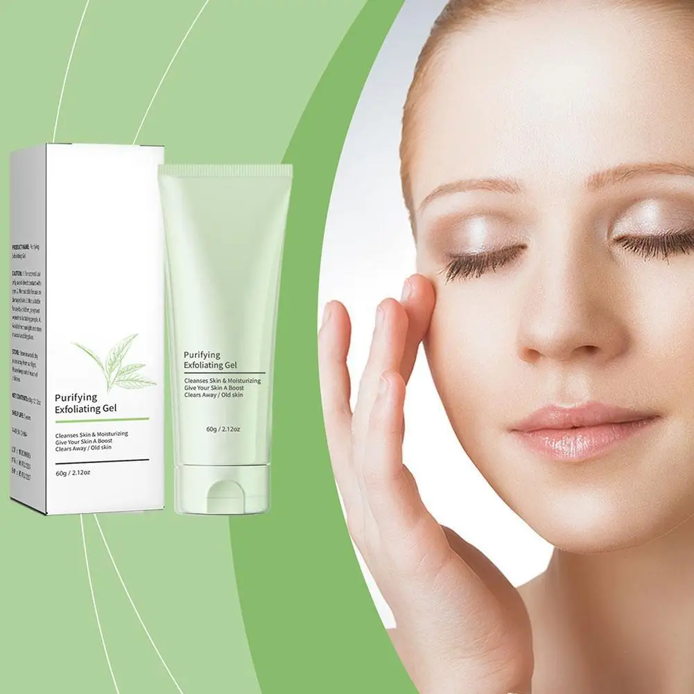 Очищающий Отшелушивающий гель нежное освежающее и омолаживающее увлажняющее