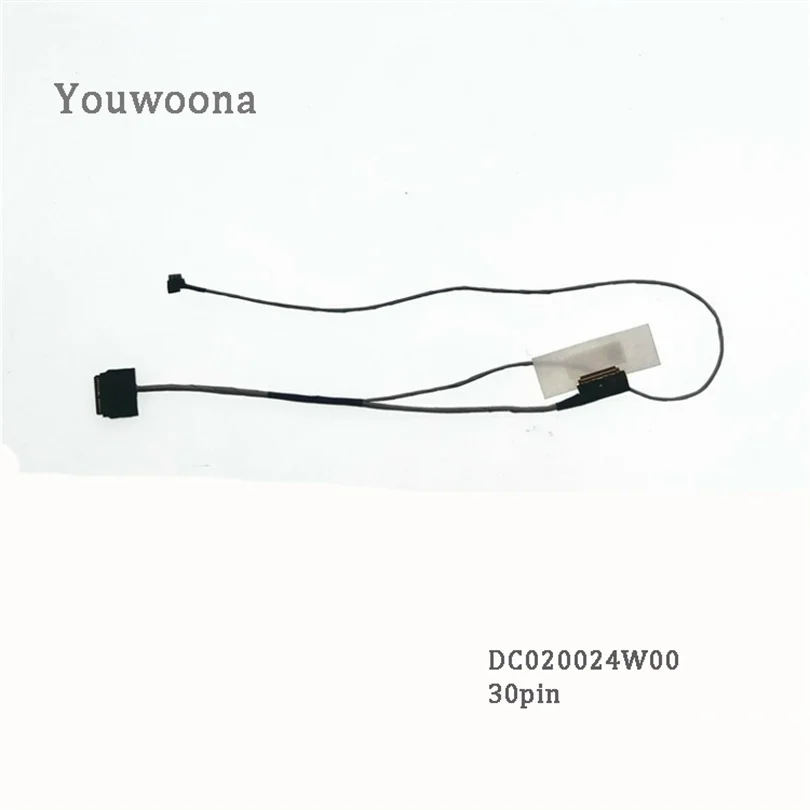 Новый оригинальный ЖК-кабель EDP для ноутбука LENOVO XIAOXIN V4000 Y50c Z51-70 IdeaPad 500-15 500-15ca 500-15ISK DC020024W00 30pin