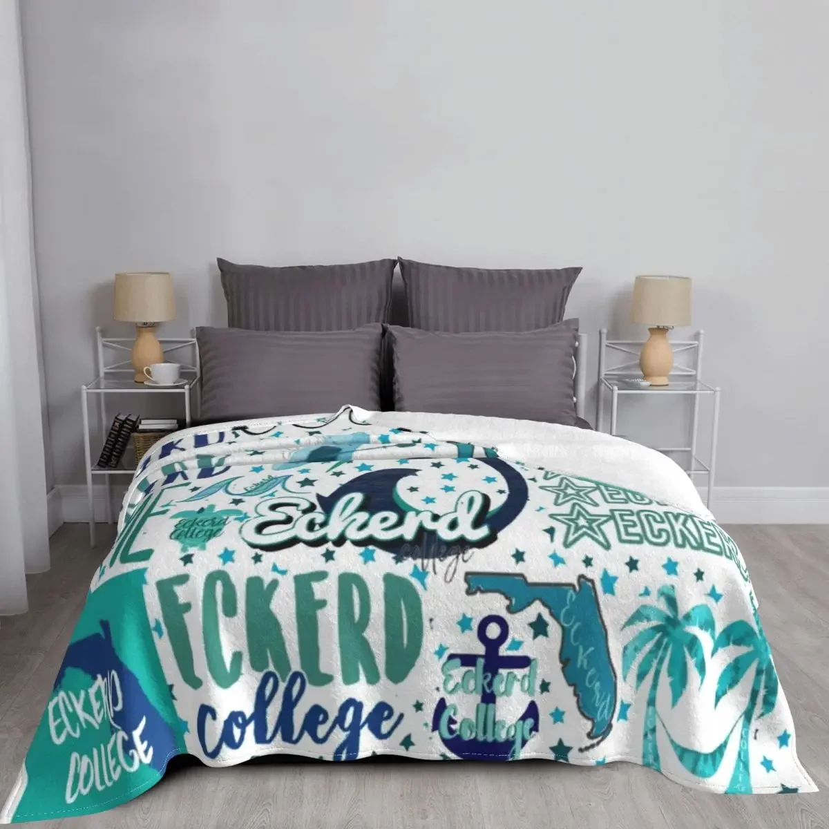 Eckerd студенческое одеяло одеяла для кровати ворсистые Смешные подарочные