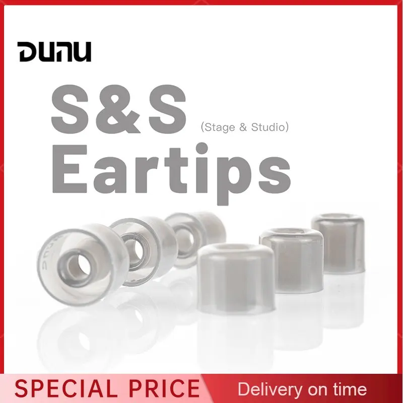 Силиконовые насадки DUNU S & S(Stage & Studio) для наушников Dunu kima titan S Силиконовые насадки DUNU S & S(Stage & Studio) для наушников Dunu kima titan S