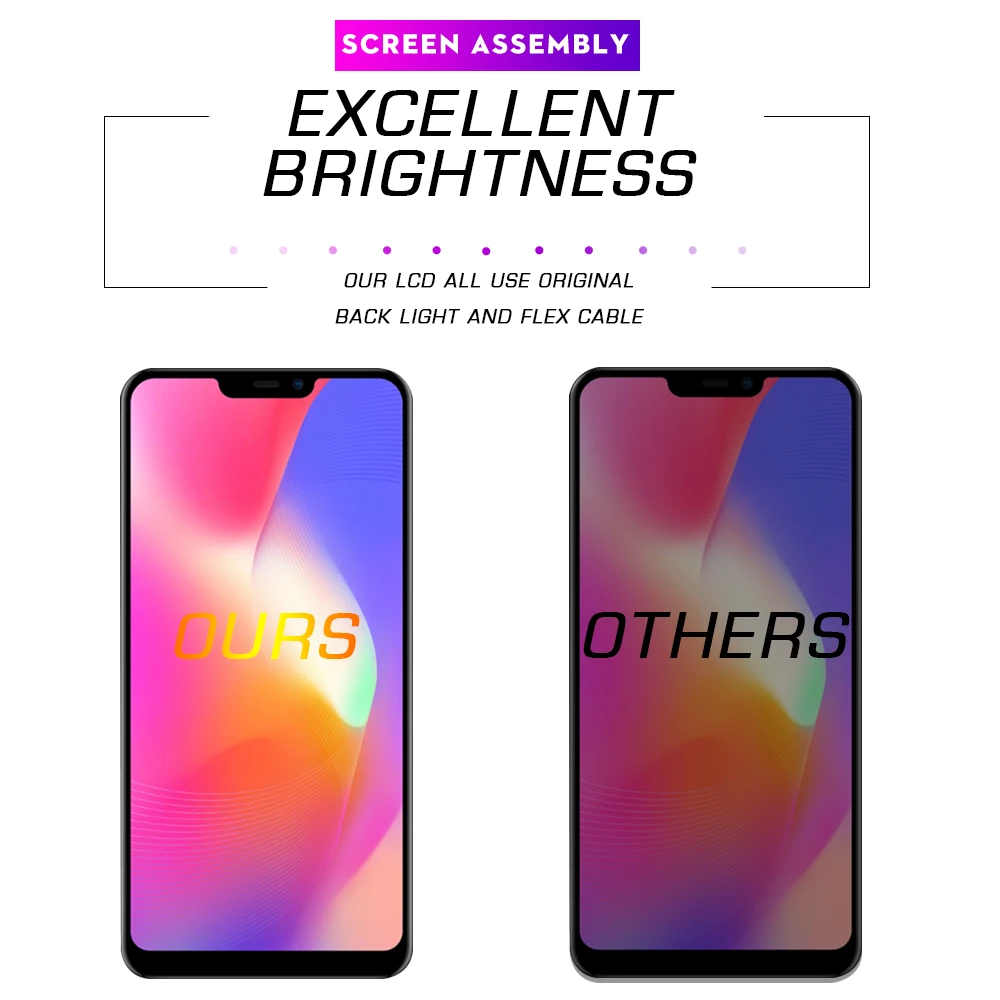 

Premium Quality for VIVO Y81 Y81s Y83 Y83s LCD Touch Screen Display With Frame Digitizer Screen Assembly Replacement Part