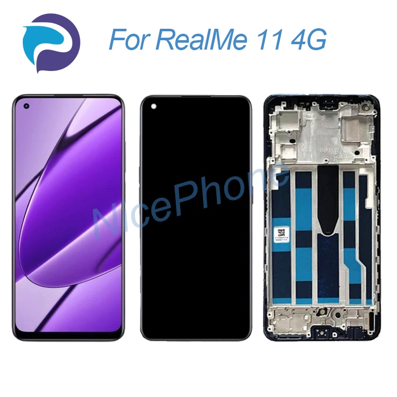 ЖК-экран для RealMe 11 4G + сенсорный дигитайзер 2400*1080 RMX3636 дисплей