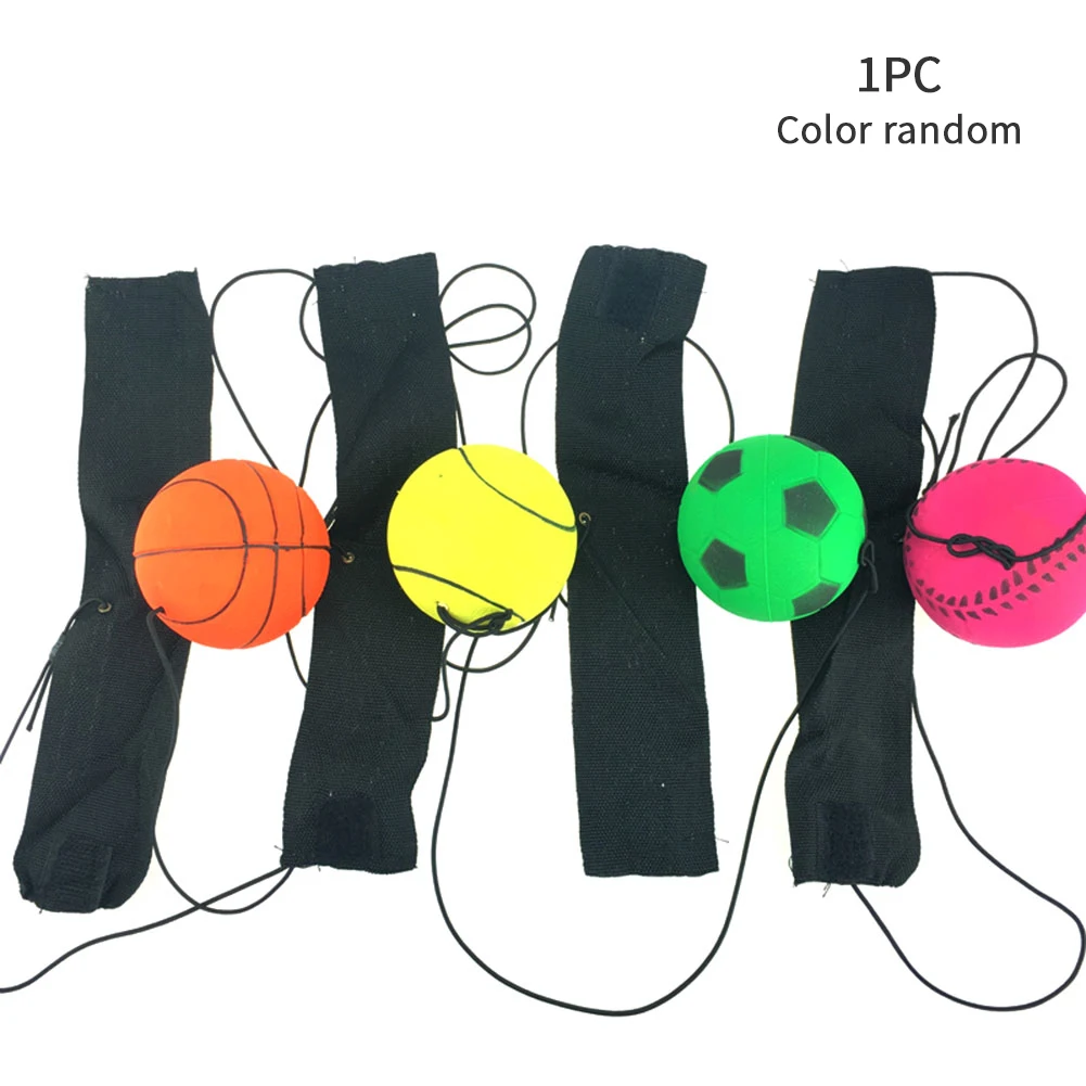 

Finger Exercise Hands Portable Outdoor Bouncy Kids Sport Board Game Stiffness Relief Toy Wrist Band Ball Elastic String Rubber