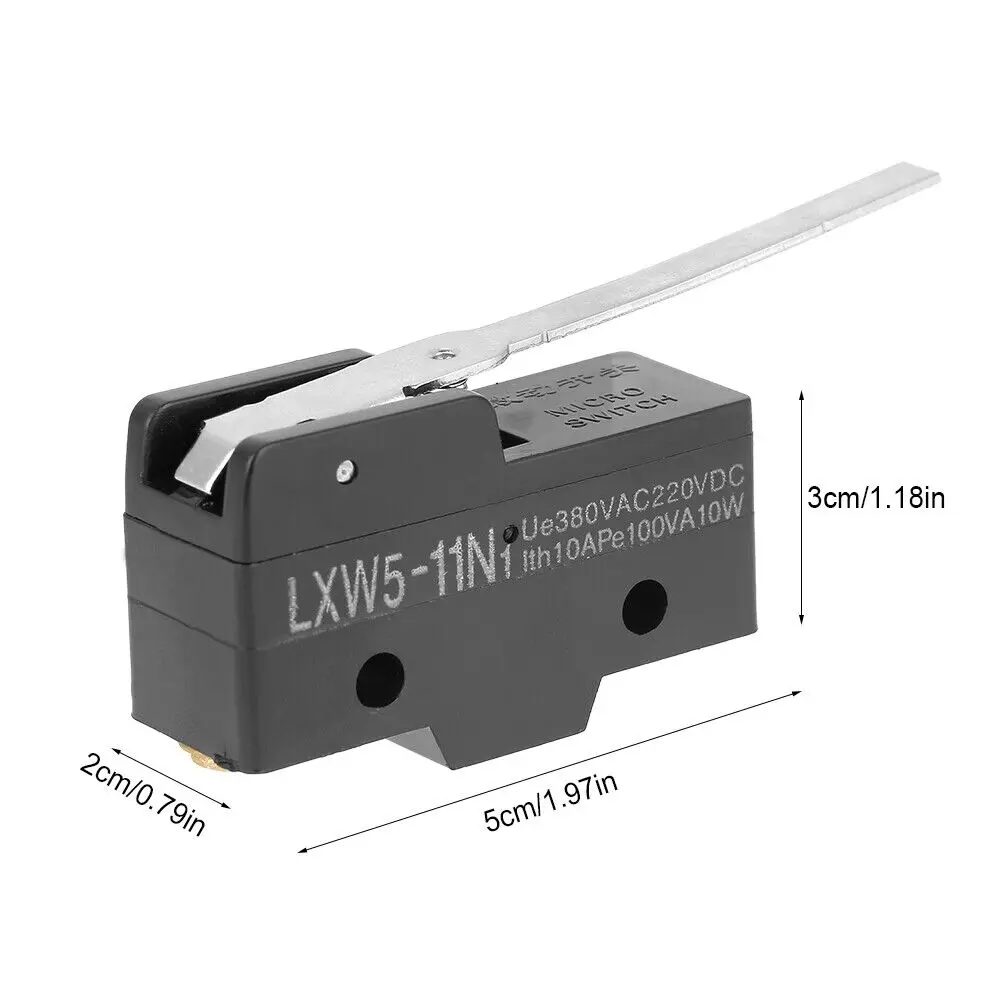 LXW5-11N1 3A Концевой выключатель Длинный рычаг SPDT Snap-Мебельный многофункциональный