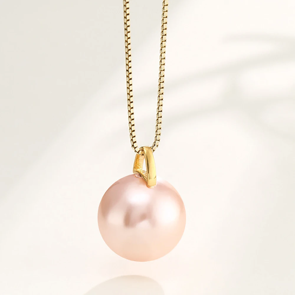 5 шт. подвеска из серебра 925 пробы с жемчугом 15-18 мм