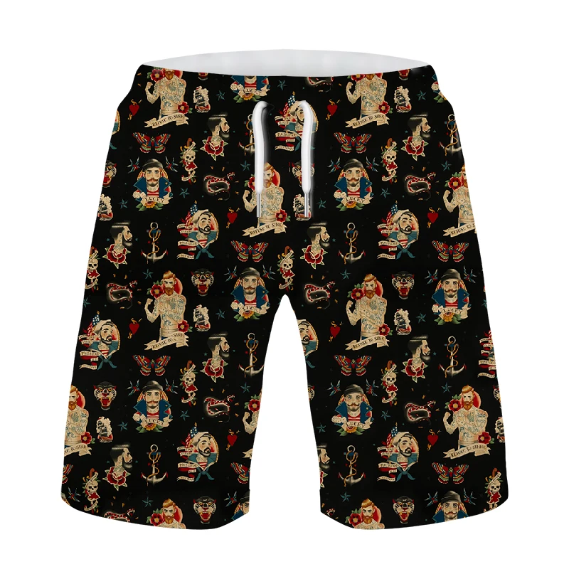 

Jumeast Summer Men's Clothing 3D Printed Y2k Style Cartoon Women Beach Shorts Streetwear Oversized Casual Sweatpants Short Pants