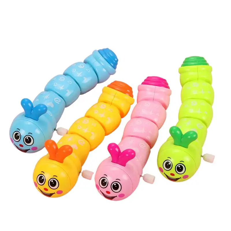 

Caterpillar Clockwork Toys Cute Cartoon Animals Wind Up Toys For Children Caterpillar Shape Crawling Toy Baby Gift For Kids