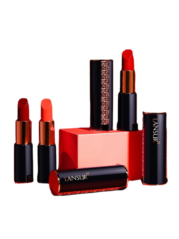 

YY Lipstick Cameo Brown Matte Lipstick Moisturizing Palace Museum Student