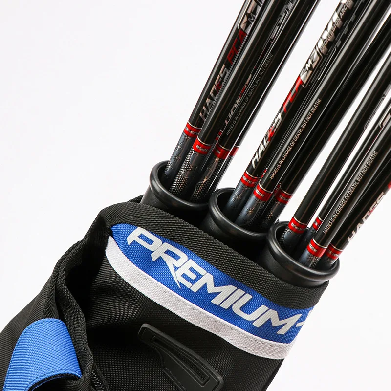 Колчан для стрел с тремя трубками Регулируемый на поясе изогнутого лука охоты и