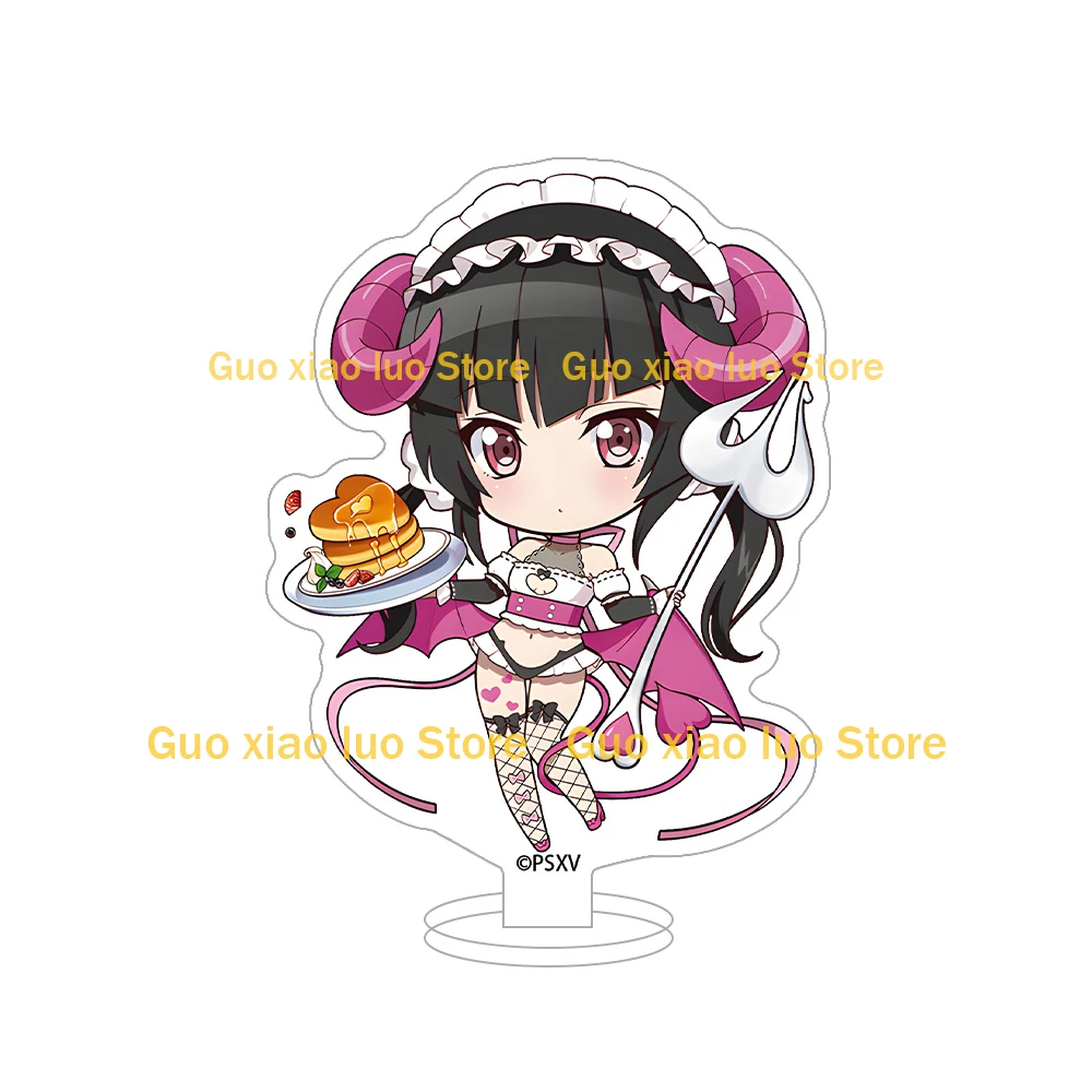 Symphogear Little Devil Официантка Hibiki Tachibana Akatsuki Kirika Tsubasa Kazanari Yukine Chris Chibi Anime mini акриловая подставка (art.: 3920d418fb3ea) - 3920d418fb3ea