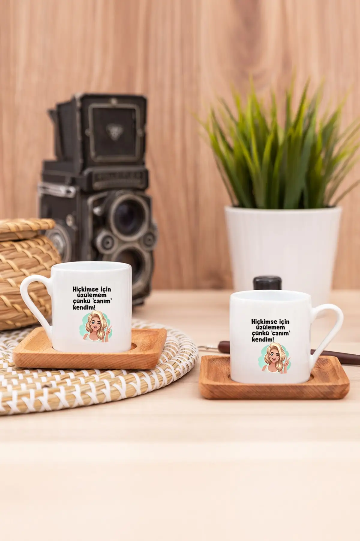 

Amazing Turkish Greek Arabic Coffee & Espresso Cup Set My dear self-white english coffee cup Set - 1