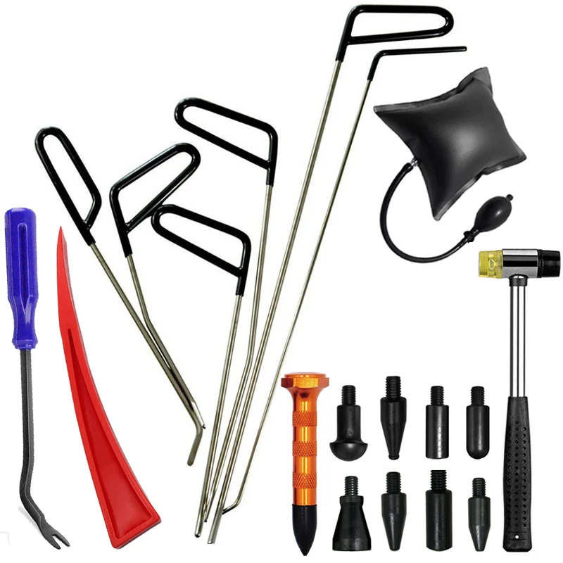 Car Body Sheet Metal Paintless Dent Repair Kit Professional 