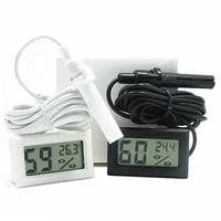 thermometer digital lcd meter temperature humidity probe sensor mini hygrometer