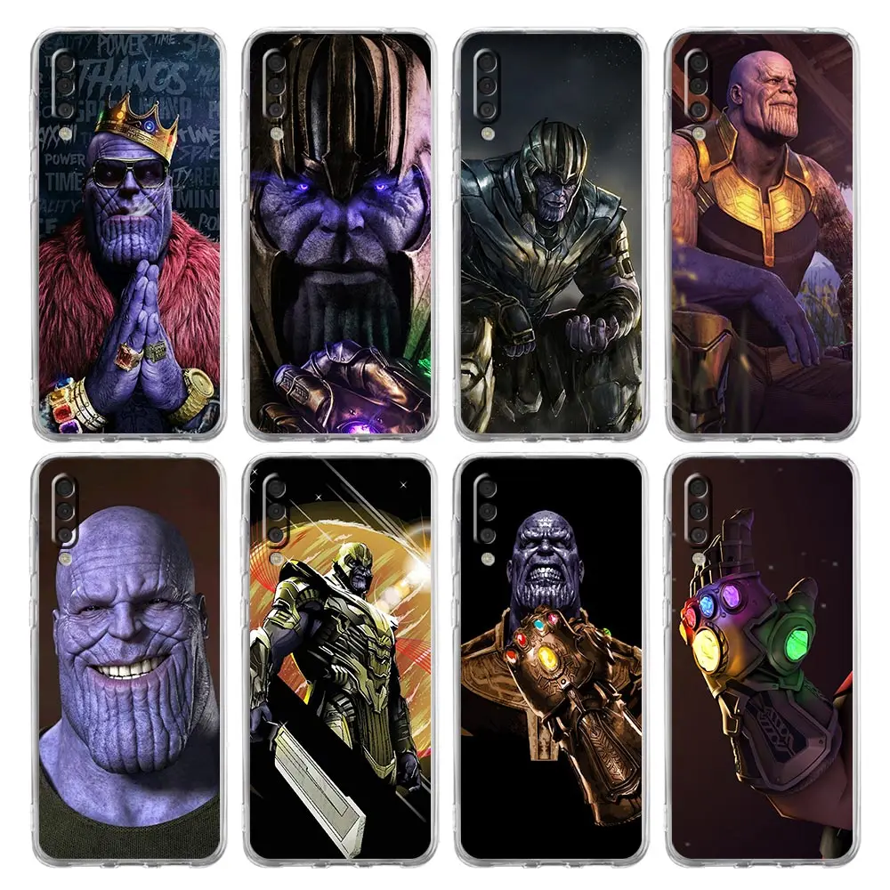 

Disney Spiderman Thanos Man Phone Case For Samsung Galaxy A50 A70 A20 A30 A40 A20E A10 A10S A20S A02S A12 A22 A32 A52S A72 Cover