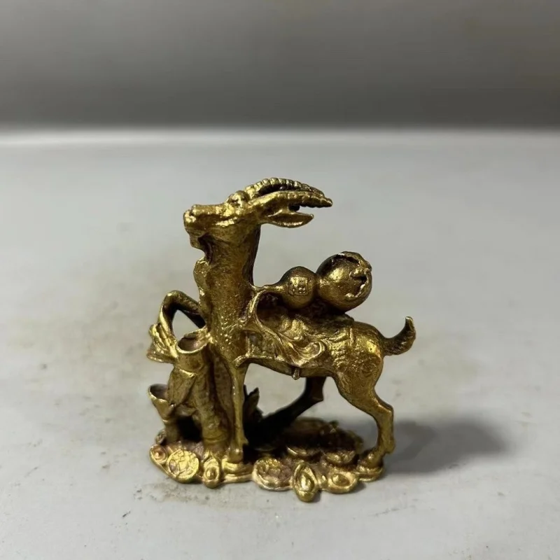 Антикварные изделия ручной работы из сплава серия зодиака овца летучая мышь