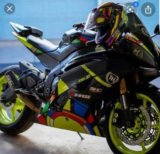 

Комплект обтекателей из АБС-пластика для YAMAHA YZF-R6 1998 1999 2000 2001 2002 98-02