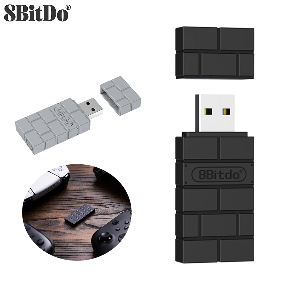 

8Bitdo беспроводной Bluetooth USB RR адаптер для коммутатора Windows Mac Raspberry Pi Switch Lite NS OLED поддержка PS3 PS4 PS5 контроллер