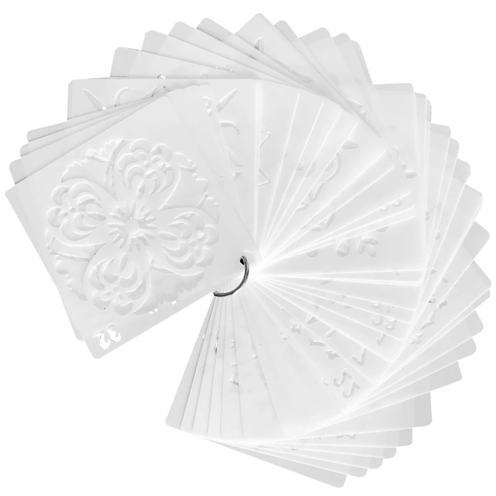 

Decor Album Decorative DIY Card Making Wall Paper Stencils Drawing Tool Hollow Mandala Pattern Painting Stencils
