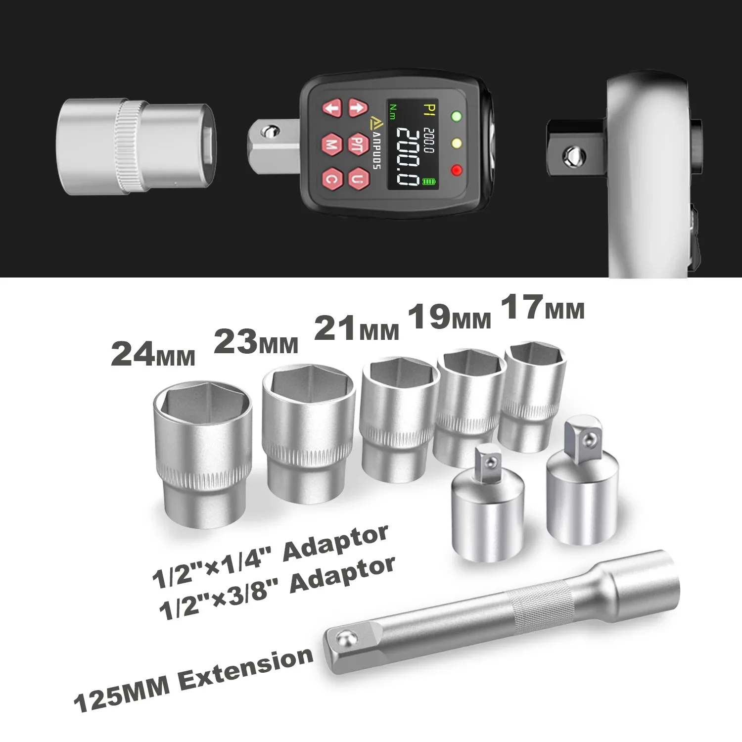 VANPO Электронный цифровой дикемометр