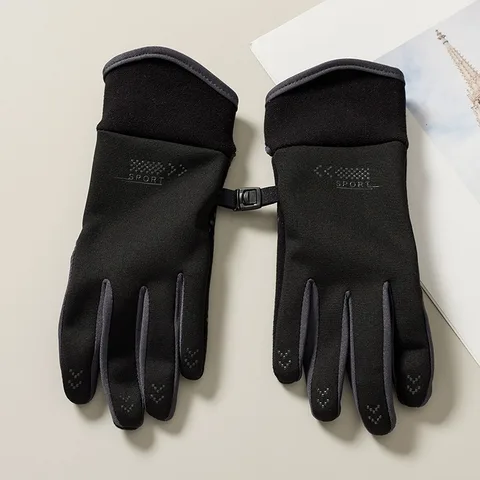 DANJIU Зимние Флисовые Сенсорные Перчатки