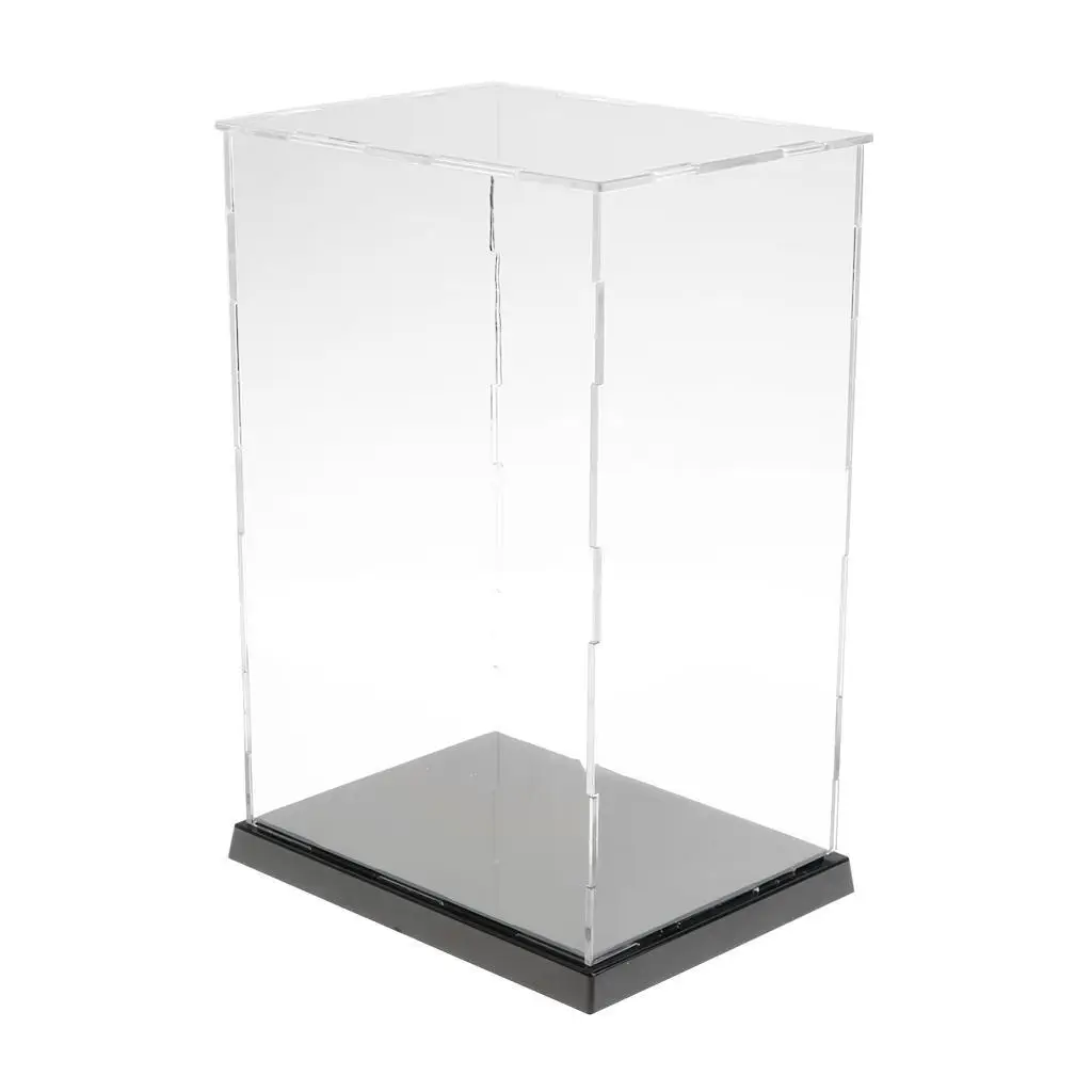 

Transparent Display Case with Base for Figures Model 19x15x37cm