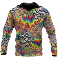 tessffel newfashion hipple psychedelic trippy tattoo pullover long sleeves 3dprint menwomen streetwear casual funny hoodies x17