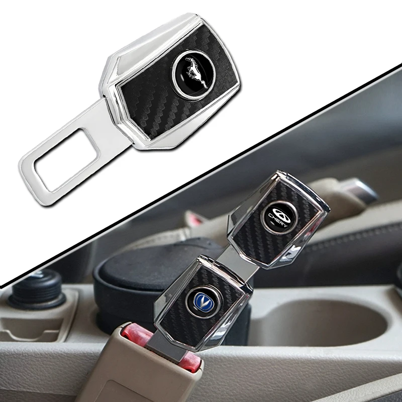 

1PC Car Safety Extension Buckle Extender Clasp Insert Plug Clip For Alfa Romeo Giulia Stelvio Brera 147 156 159 166 GT Giulietta