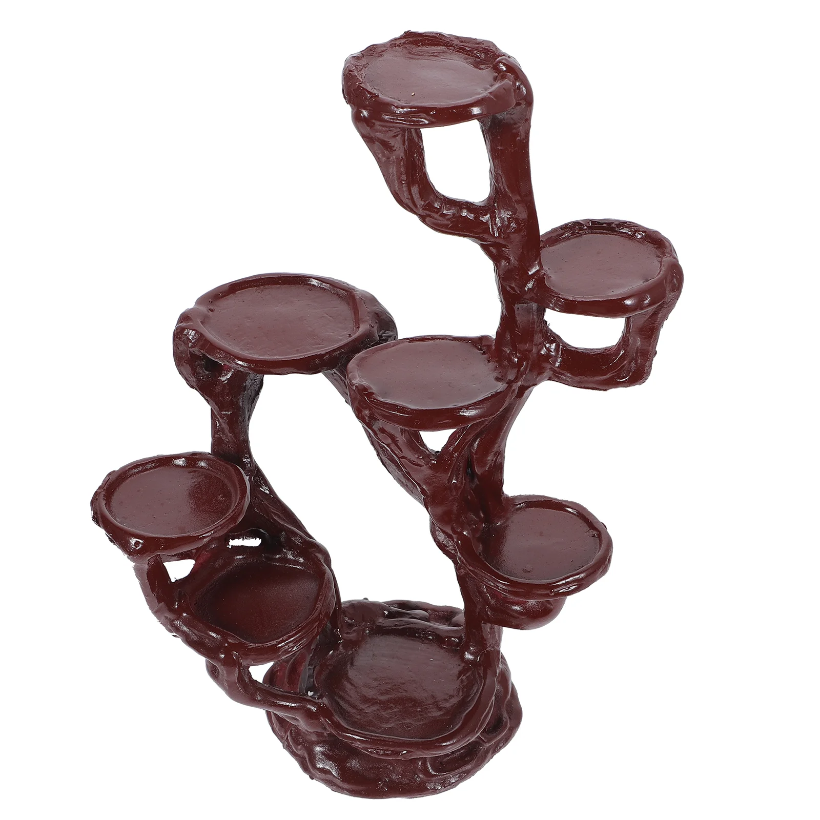 

Flower Stable Resin Flower Pot Stand Planter Holder Stand Resin Stool Display for Garden