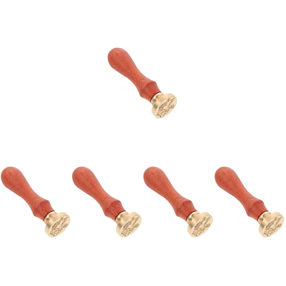 

5x Copper Removable Stamp Festival Sealing Stamp Removable Sealing Stamp Stamp for DIY Letter Home