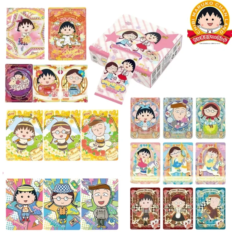 KAYOU Chibi Maruko-chan карта времени натуральная аниме набор периферийных карт детская