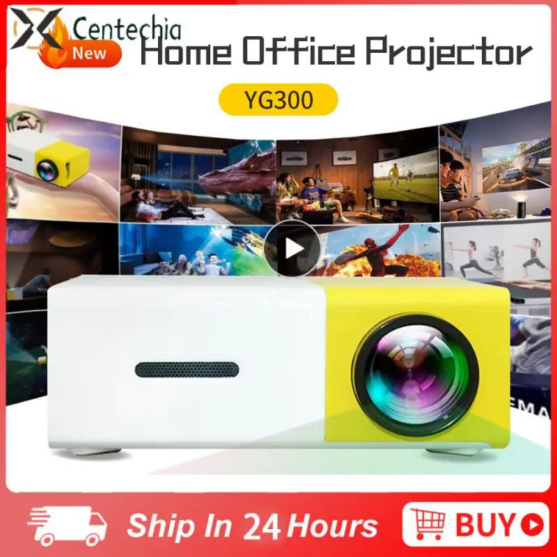 

Manual Focus Media Projector 6400k Mini Projector Remote Controller Led Mini Projector Portable Projector Infrared 1080p