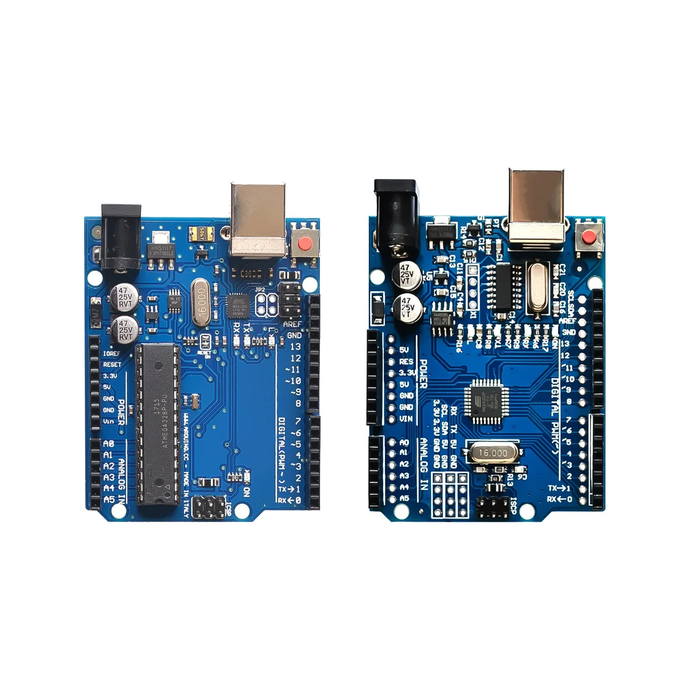 

UNO R3 MEGA328P CH340 CH340G ATMEGA16U2+MEGA328P Chip for Arduino UNO R3 Development board + USB CABLE IC Module Diy kit